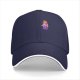 Black Baseball Cap with Lego Girl Minifigure Graphic