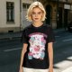 Olive T-Shirt With Cute Dinosaur Ice Cream Graphic Print