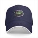 Black Baseball Cap With Cute Witch Frog Graphic Design