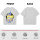 Olive T-Shirt with Dark Magician Girl Anime Graphic Print