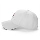 Black Baseball Cap With Anime Character Print On Red Circle