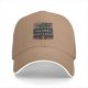 Black Baseball Cap With Christmas Calories Don't Count Festive Print