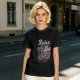Olive graphic t-shirt with skeleton relaxing on coffin and 'Relax We All Die' text