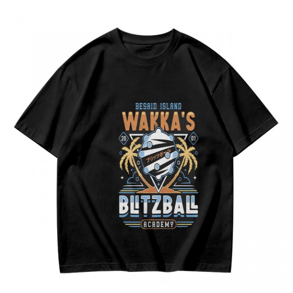 Wakka's Besaid Island Blitzball Academy Graphic T-Shirt