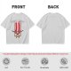 Olive T-Shirt With Cartoon Bacon Champion Medal Print