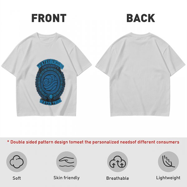 Waterbending University Water Tribe Graphic T-Shirt