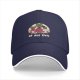 Black baseball cap with 'Of All Evil' radish devil graphic