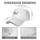 Black baseball cap with small forest spirit and soot sprite graphic