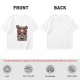 Olive T-Shirt with Tony Tony Chopper Lifting Weights Graphic