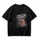 Critical Hit Dragon D20 DnD Themed Graphic T-Shirt