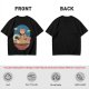 Cat Chef Eating Ramen in Great Wave Bowl T-Shirt