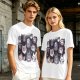 Olive T-Shirt With Cute Studio Ghibli Character Print