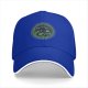 Black Baseball Cap With Celtic Knot Dragon Emblem