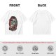 Halloween Monster Characters Driving Vintage Car Graphic T-Shirt
