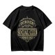 Introvert Social Club Member Only Graphic T-Shirt