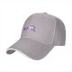 Black baseball cap with a sleeping cute cat graphic