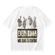 Olive T-Shirt With Every Bunny Was Kung Fu Fighting Print