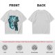 Olive Green T-Shirt With Alien Warrior Graphic Print