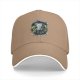 Black baseball cap with more plants less people cat and plant graphic