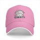 Black Baseball Cap With Cute Angry Dog 'Cute Cuddly Full Of Rage' Print