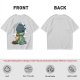 Olive T-Shirt Featuring Hiccup and Toothless from How to Train Your Dragon