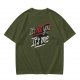 Olive green graphic t-shirt with 'It's not you It's me' print