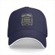 Black baseball cap with Dad Jokes Old School Awkward Whimsy label print