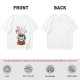 Olive Green T-Shirt With Cute Coffee Cup Graphic and Problem Solution Text