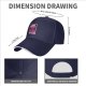 Black Baseball Cap With Pink Hjönk Tarot Style Duck Print