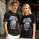 One Piece Monkey D. Luffy Gear 5 Metal Rock Style Graphic T-Shirt