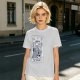 Olive T-Shirt With The Wizard Tarot Card Style Graphic Print