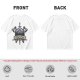 Olive T-Shirt With Viking Mountain Axe Sword 'Roll Your Fate' Print