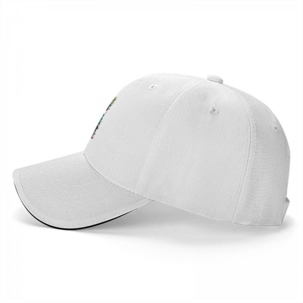 Black baseball cap with Creature's Tiki Lounge Seafood Bar graphic