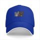 Black Baseball Cap With Cute Raccoon And Evil Shadow Graphic