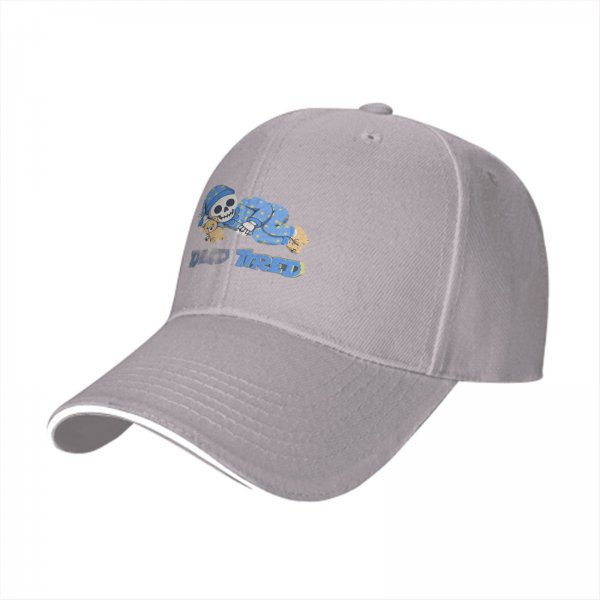 Dead Tired Sleeping Skeleton Baseball Cap