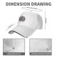 Black Baseball Cap with One Piece Gear 5 Luffy Graphic