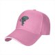 Black Baseball Cap With Alien Holding Drink Graphic