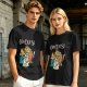 Cat Quest Themed T-Shirt With Fantasy Cat Warrior Characters