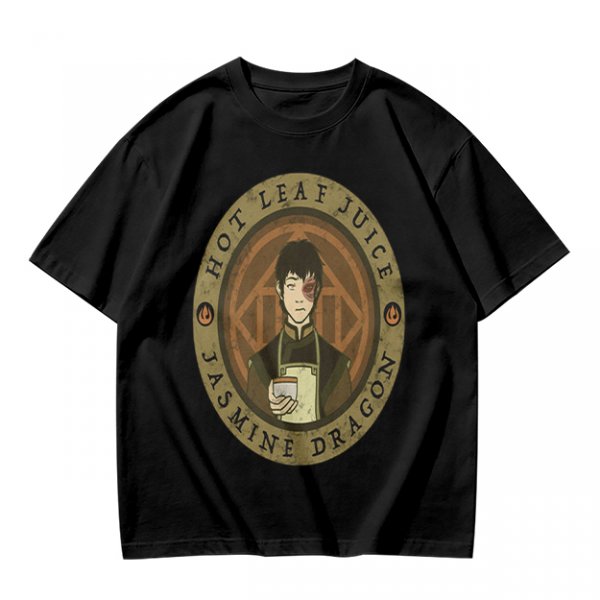 Avatar The Last Airbender Zuko Hot Leaf Juice Jasmine Dragon T-Shirt