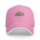 Black Baseball Cap With Hiding Turtle Graphic Design