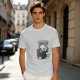 Cute Grim Reaper Coffee Lover Graphic T-Shirt