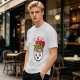 Olive T-Shirt With Cute Ramen Bowl Graphic And 'Use Your' Text