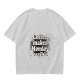 Olive green t-shirt with 'Coffee makes Mondays possible' print