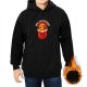 Sorry I Don't Do Mornings Cat Hoodie With Sleepy Kitten Art