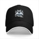 Black Baseball Cap with Appa and Momo Avatar Themed Print