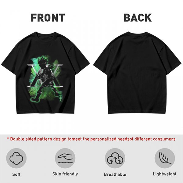 Hunter x Hunter Gon Silhouette Graphic Anime T-Shirt