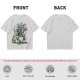 Olive T-shirt with Studio Ghibli Character Mashup Art Print