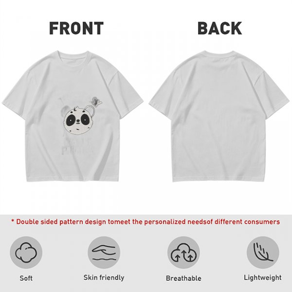 Olive Green T-Shirt With Cute Panda Bomb Graphic Print