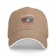 Black baseball cap with 'I Love Summer' hellish devil beach graphic