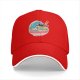 Black Baseball Cap with Great Wave Ramen Bowl Graphic